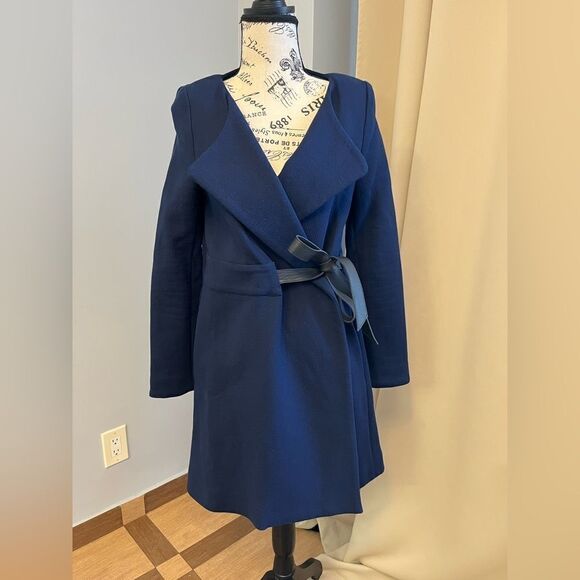 ba&sh navy jacket/coat - Picture 1 of 16